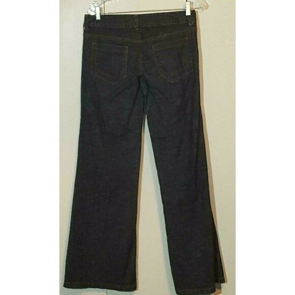 Forever Jeans Women’s Size 32/32 Wide Leg Dark Wash Stretch Mid Rise Zip Fly - Picture 11 of 11